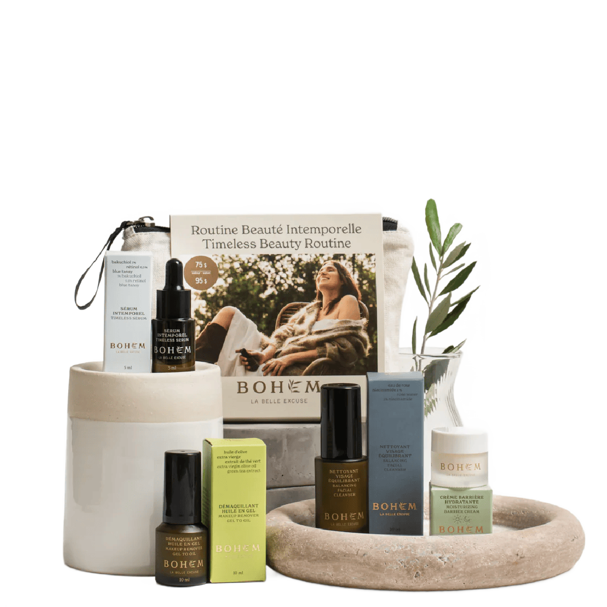 Bohem by La Belle Excuse Timeless Beauty Travel Kit