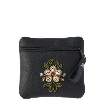 Manitobah Mukluks Floret Beaded Coin Purse