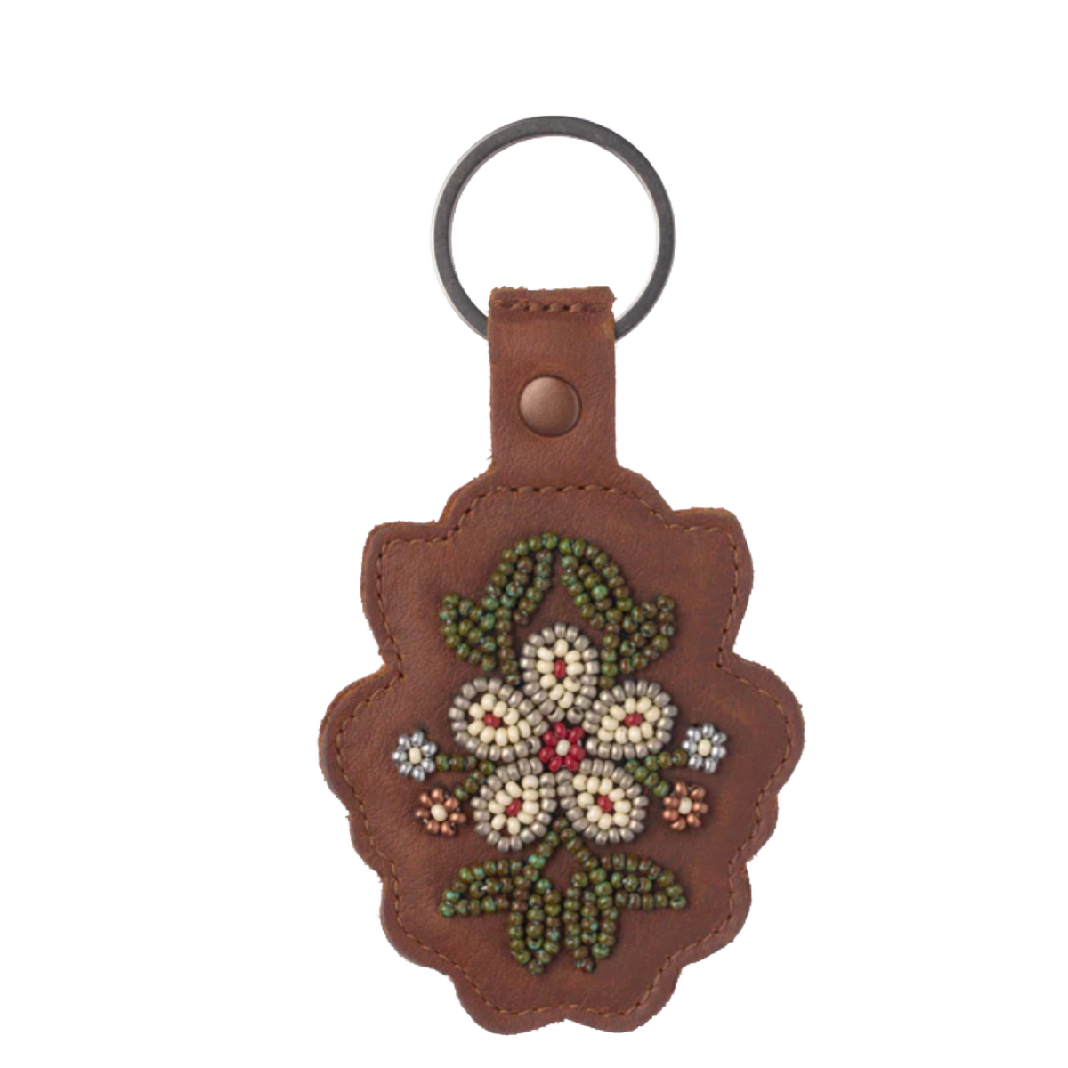 Manitobah Mukluks Floret Beaded Keychain
