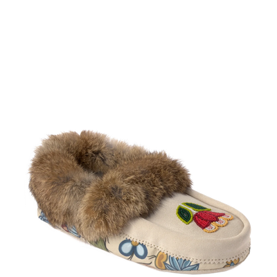 Manitobah Mukluks Women's Gustafson Tipi Moccasin Print