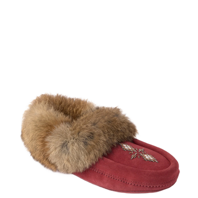 Manitobah Mukluks Women's Tipi Moccasin Red
