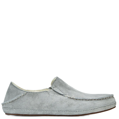 OluKai Women's Nohea Slipper Pale Grey