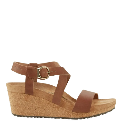Birkenstock Papillio Sibyl Leather Cognac