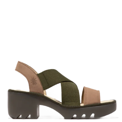 Fly London Women's Taji502 Taupe/Khaki