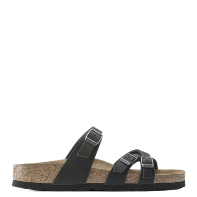 Birkenstock Franca Oiled Leather Black