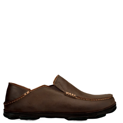 OluKai Men's Moloā Dark Wood/Dark Java