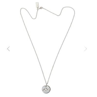 Loops Jewellery Into the Wild Mountain Necklace Sterling Silver