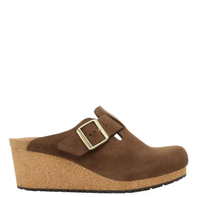 Birkenstock Fanny Suede Dark Tan Narrow