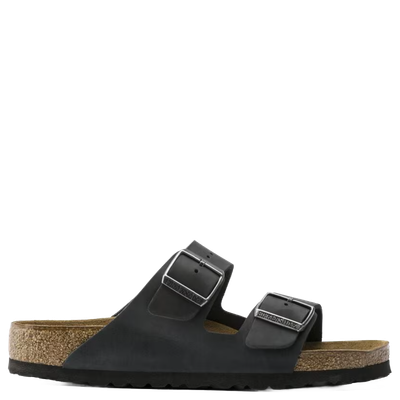 Birkenstock Arizona SFB Oiled Leather Black
