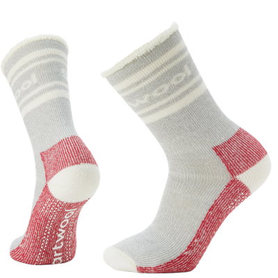 Smartwool Unisex Everyday Slipper Sock Crew Socks Medium Gray