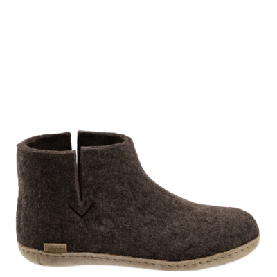 Glerups Unisex Boot Leather Sole Brown