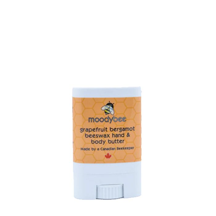 Moody Bee Small Beeswax Hand &amp; Body Butter, Color: Grapefruit Bergamot