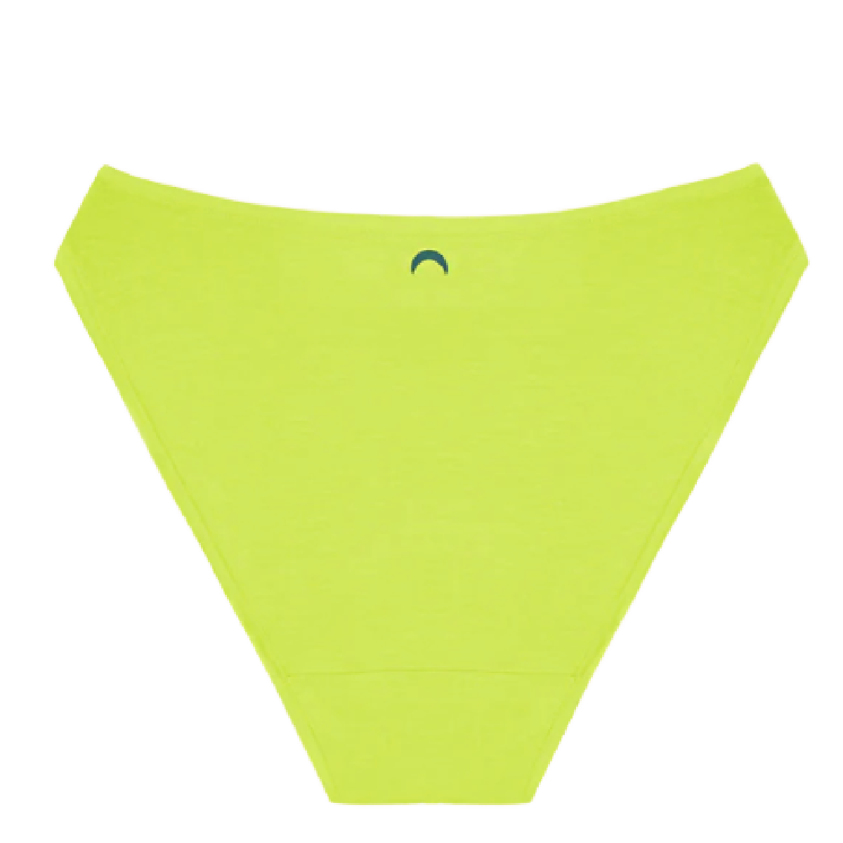 Huha Mineral Undies High Rise Bikini, Size: S, Color: Lime Punch