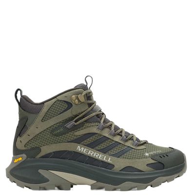 Merrell Men's Moab Speed 2 Mid GORE-TEX® Olive Merrell Men's Moab Speed 2 Mid GORE-TEX® Olive