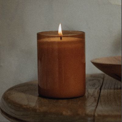 Field Kit Glass Candle - The Fire (Burning Wood)