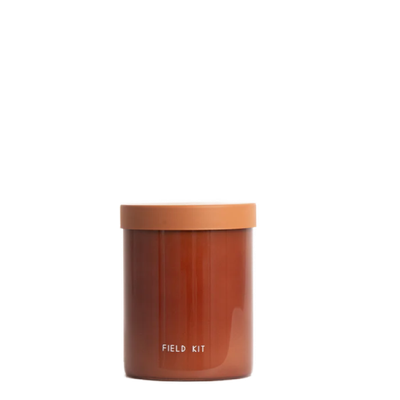 Field Kit Glass Candle - The Fire (Burning Wood)