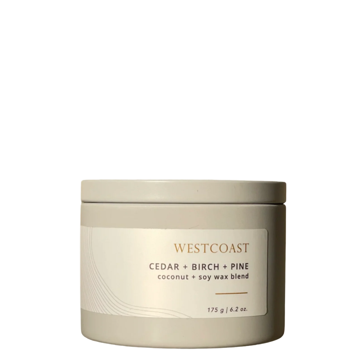Sealuxe Candle Tin - Westcoast (Cedar + Birch + Pine)