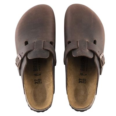 Birkenstock Boston Oiled Leather Habana