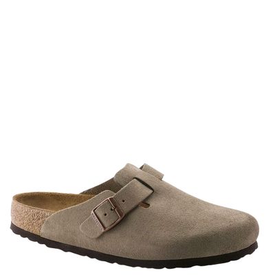 Birkenstock Boston SFB Suede Leather Taupe