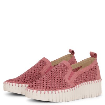Ilse Jacobsen Women's Tulip Platform Rouge Pearled Ivory