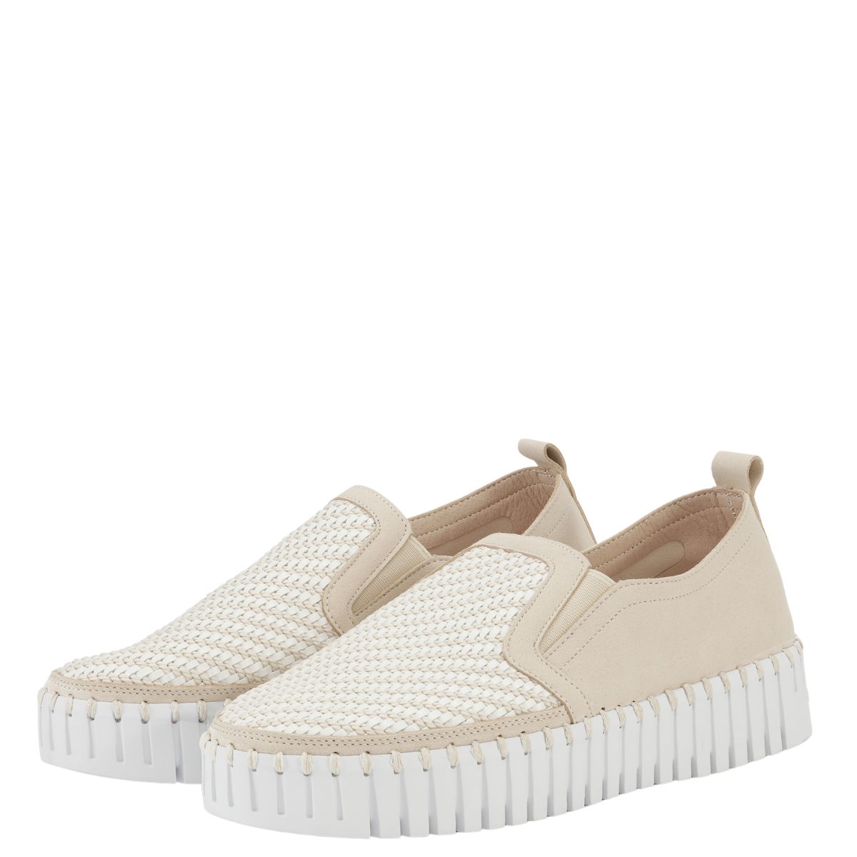 Ilse Jacobsen Women's Tulip Platform Black/White