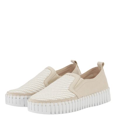 Ilse Jacobsen Women's Tulip Platform Black/White