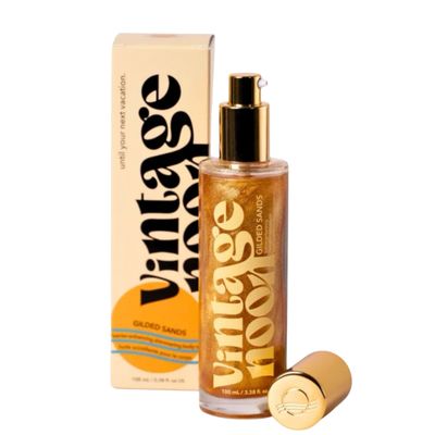 Vintage Noon Gilded Sands Barrier-Enhancing Shimmering Body Oil