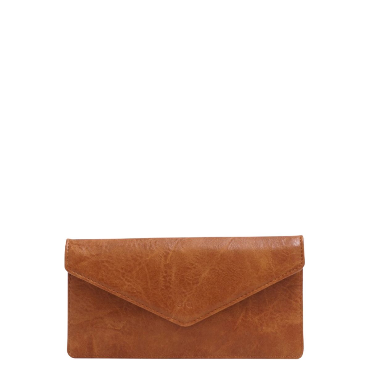 S-Q Vida Slim Wallet, Color: Camel