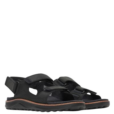 Merrell Men's Cove Leather Backstrap Sandal Black