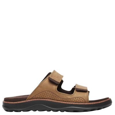 Merrell Men's Cove Leather Slide Sandal Coffee