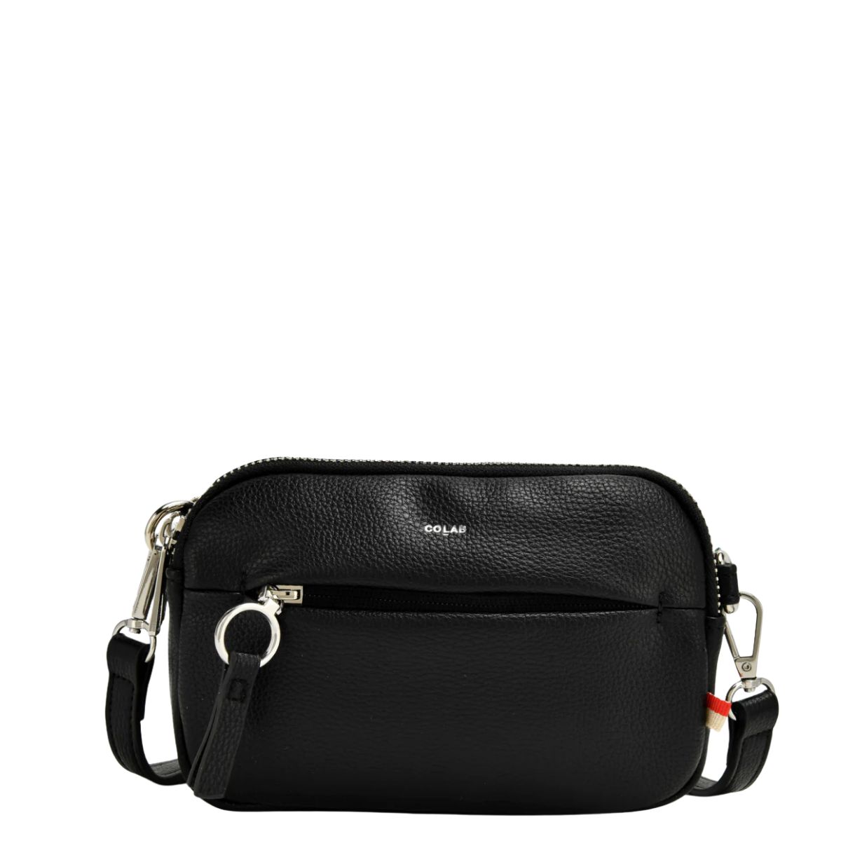 Co-Lab Grece #7406-T Small Crossbody, Color: Black