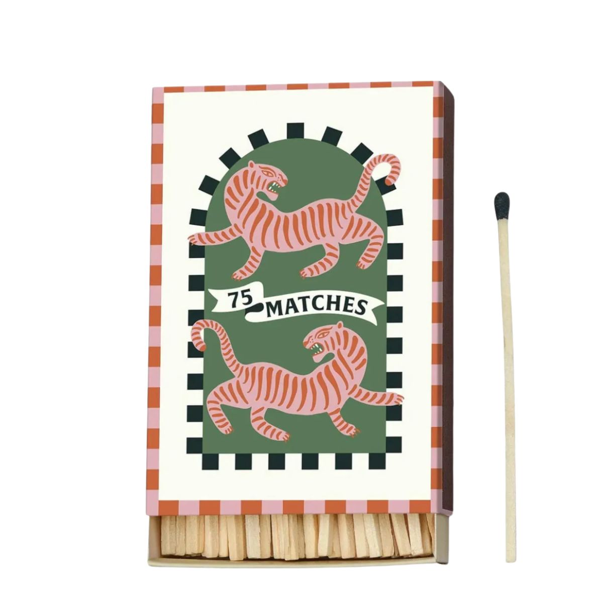 Paddywax 75 Boxed Matches | Tiger