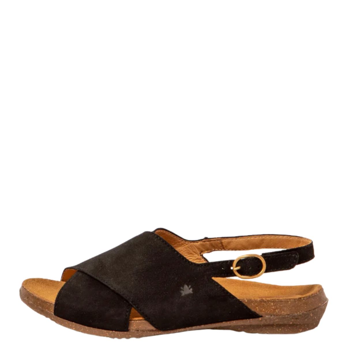 El Naturalista Women's Wakataua N5558 Nobuck Lavado Black