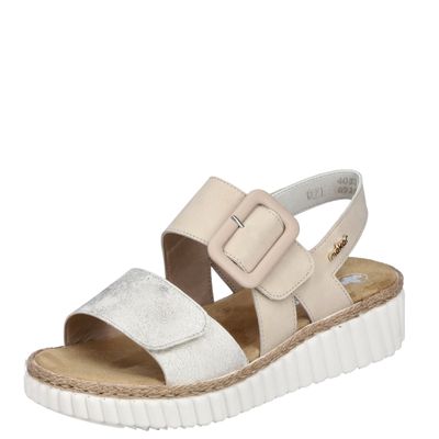 Rieker Women's Rachel 69260-60 Beige Multi