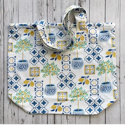 Mahogany Morocco Tote Bag