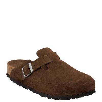 Birkenstock Boston SFB Suede Leather Carafe Tonal Narrow