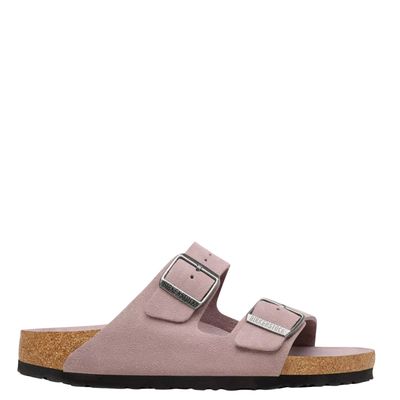 Birkenstock Arizona SFB Suede Leather Faded Purple