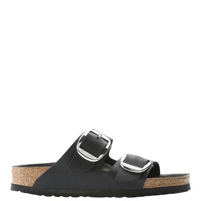 Birkenstock Arizona Big Buckle Oiled Leather Black Narrow