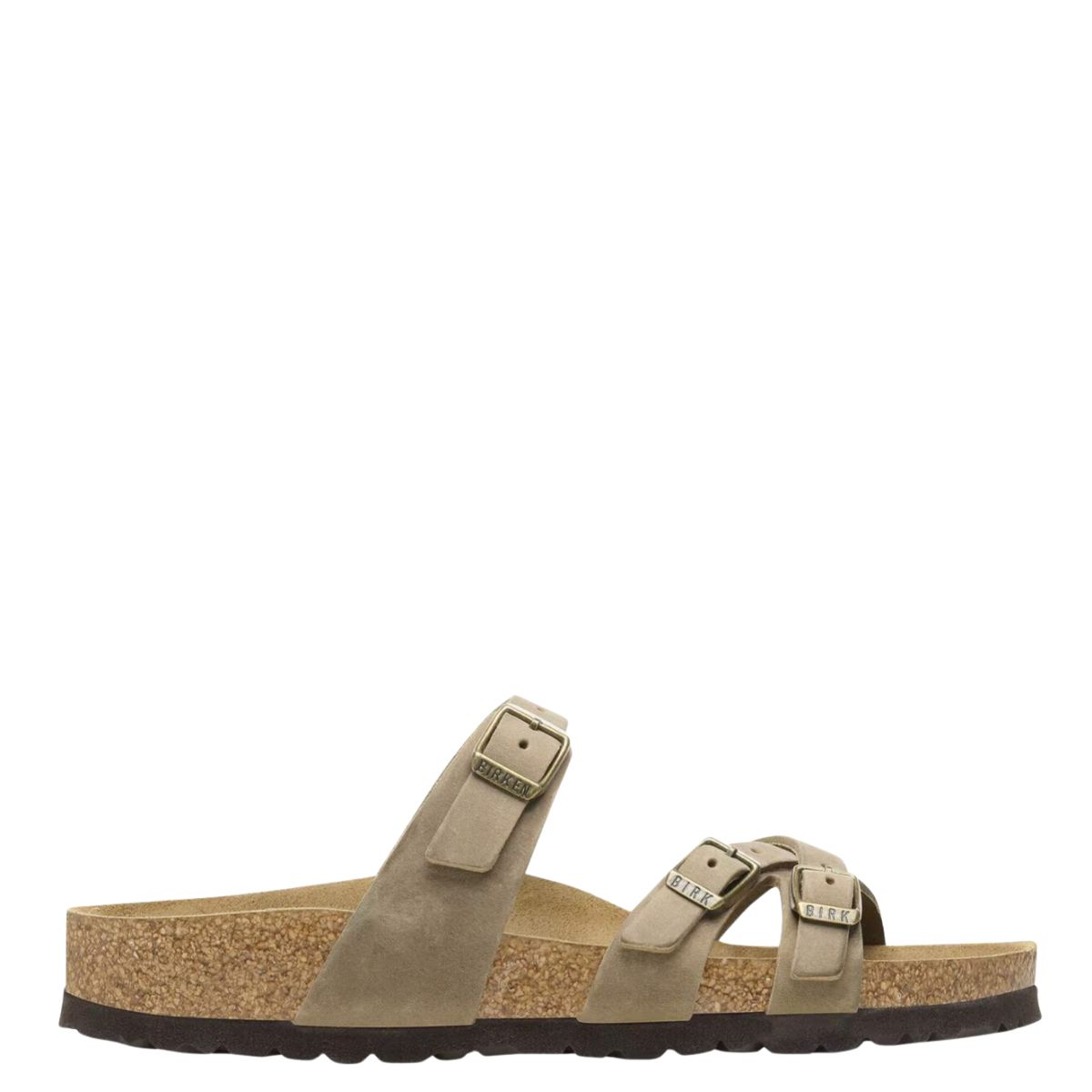 Birkenstock Franca Oiled Leather Tabacco Brown Narrow