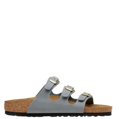 Birkenstock Florida Oiled Leather Basalt Gray