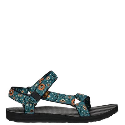 Teva Women's Original Universal Astronomy Blue Opal/Pale Lime