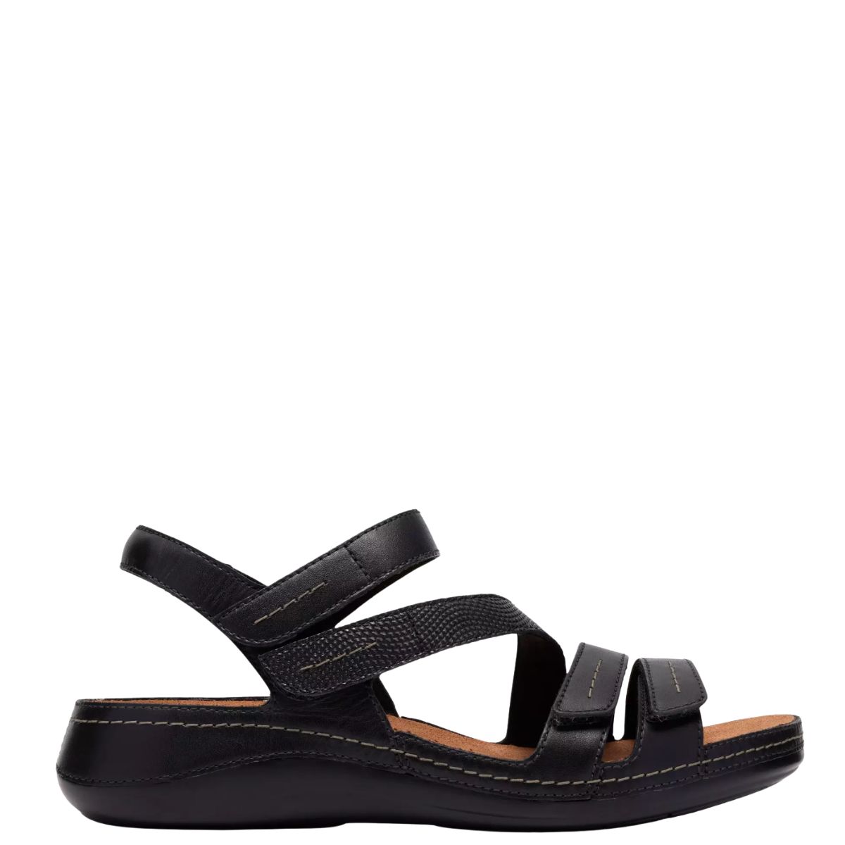 Clarks Women's Cecily Mix Sandal Black