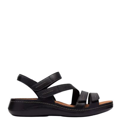 Clarks Women's Cecily Mix Sandal Black