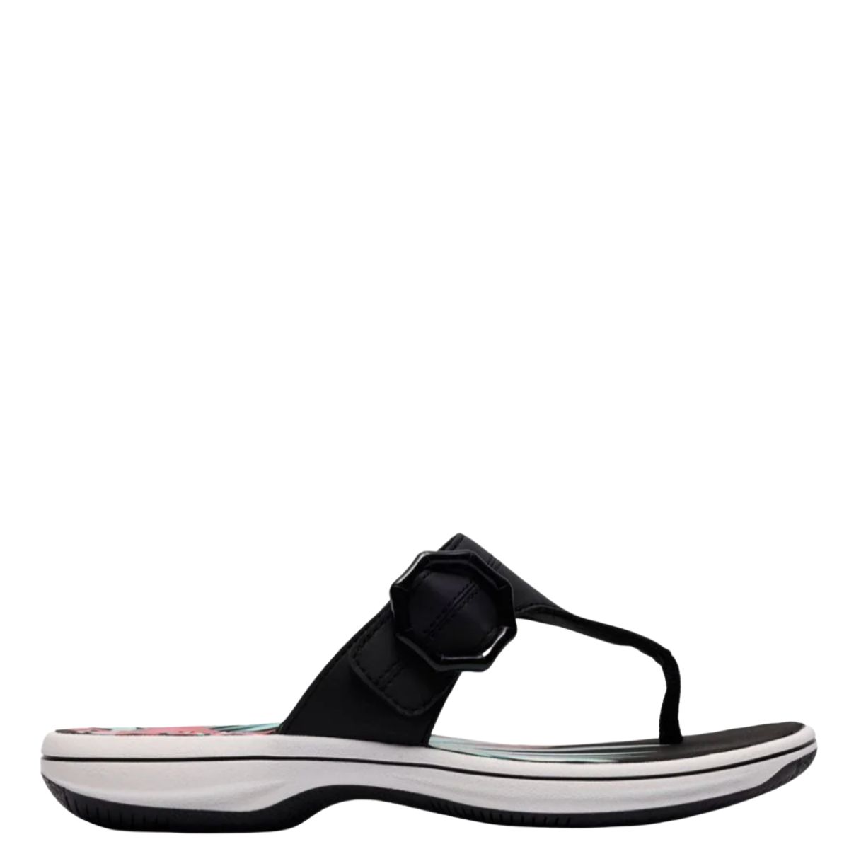 Clarks Women's Breeze Cove Sandal Black