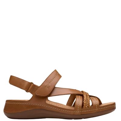 Clarks Women's Cecily Strap Sandal Tan