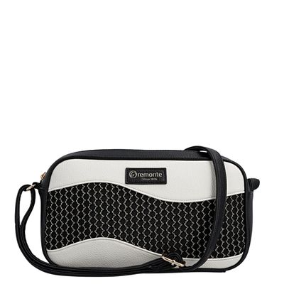 Remonte Q0668-01 Crossbody Bag Black/White