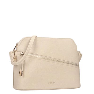 Rieker H1031-60 Small Crossbody Bag Beige