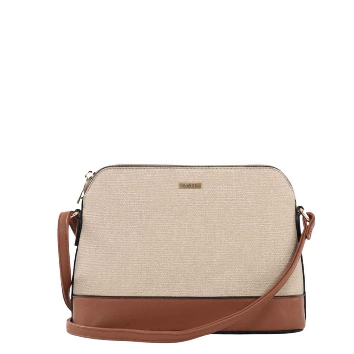 Rieker H1510-60 Crossbody Bag Beige/Cognac