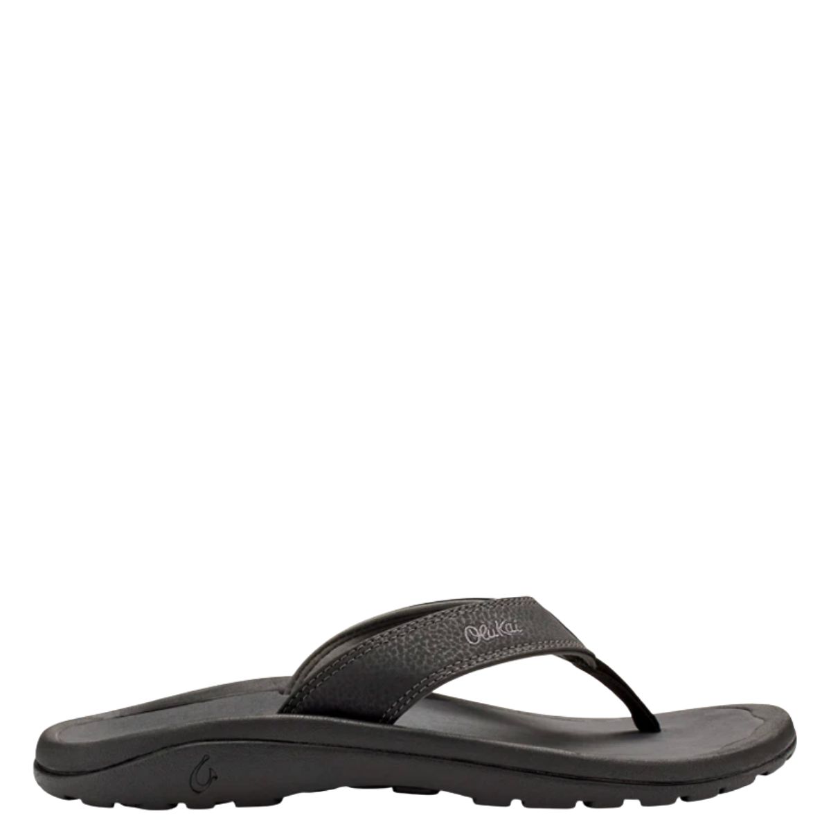 OluKai Men's ‘Ohana Black/Dark Shadow