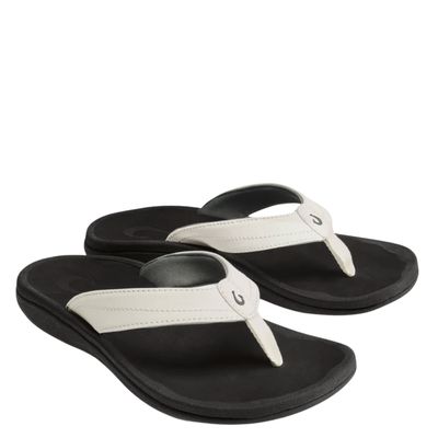 OluKai Women's 'Ohana Bright White/Black